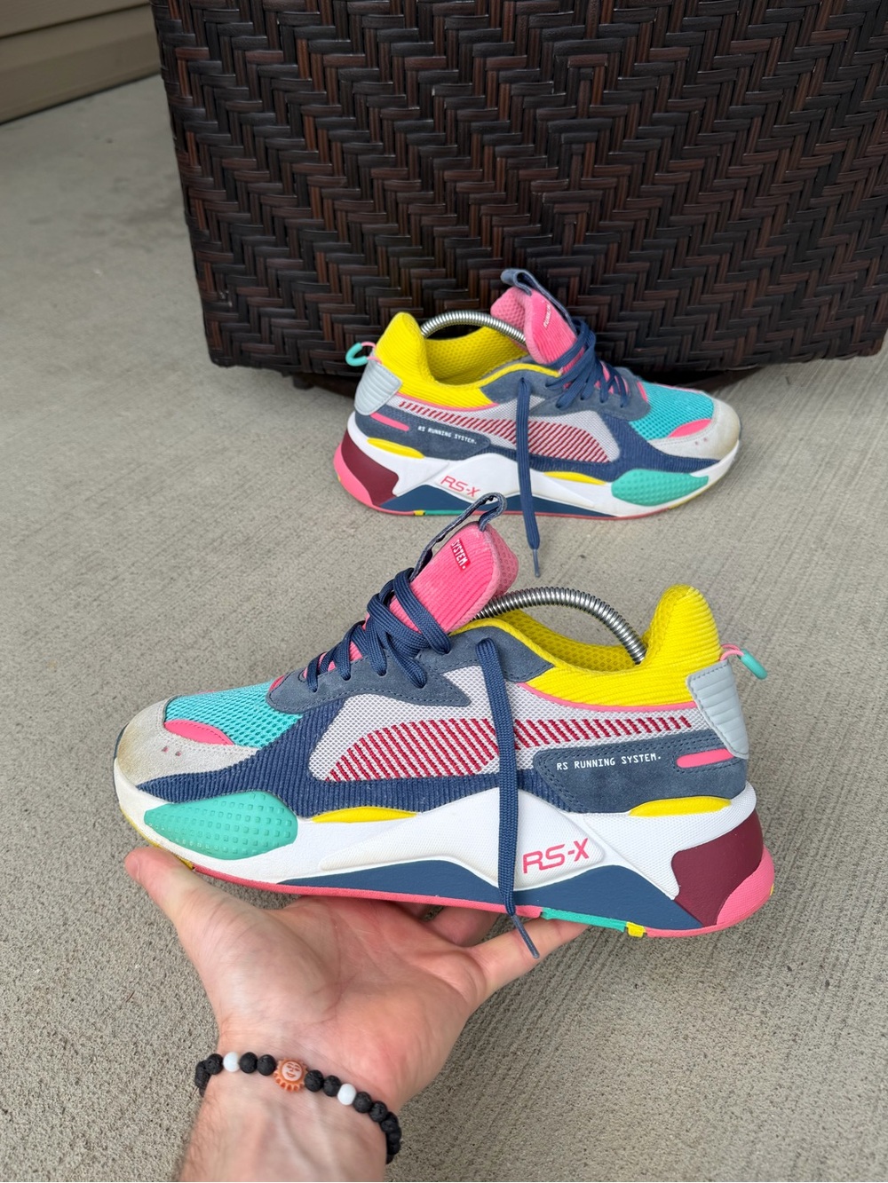 Puma RS-X Market Multi-Color Running Shoes 374445-02 Men’s Size 10.5